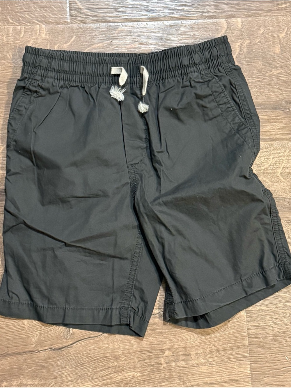 GAP Black Elastic-Waist Kids Shorts